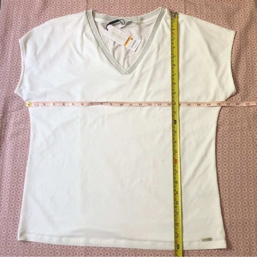Calvin Klein V Neck Blouse - Picture 9 of 9